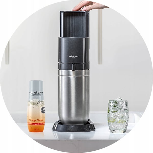 4 SodaStream-tiivisteen setti 7UpFREE + Appelsiini-Mango + Greippi + PepsiMax