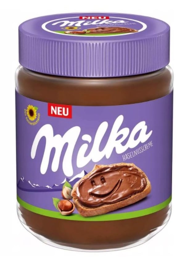Milka-suklaa-pähkinälevite 350g