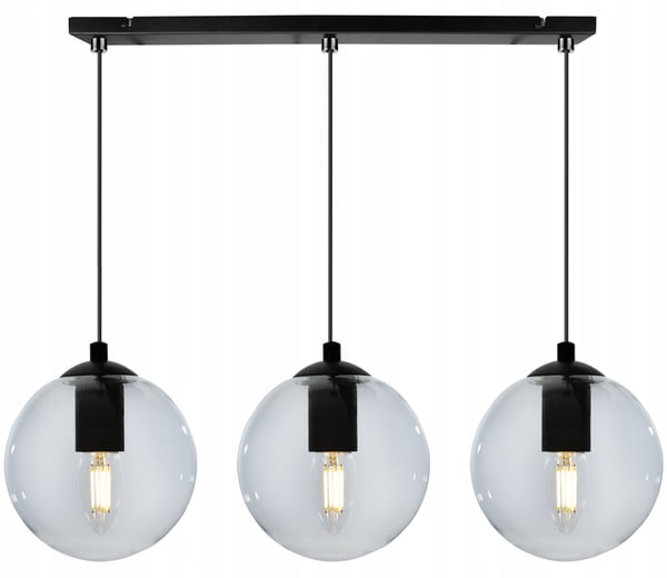 TAKLAMPA MED GLASKULA, LED-UTVAL