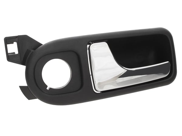 VW Lupo 99-06 innerdörrhandtag SVART + KROM vänster