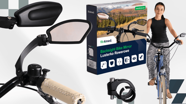 Höger backspegel justerbar 360° för motorcykel