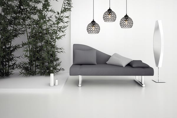 LOFTHÆNGENDE LAMPE LYKRONE LOFTKRYSTAL