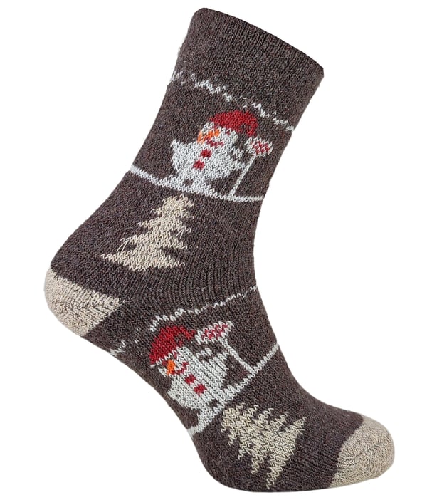 3X HERRE ALPACA SOKKER TYK ULD ALPACA VARM TERMO Z1 39-42