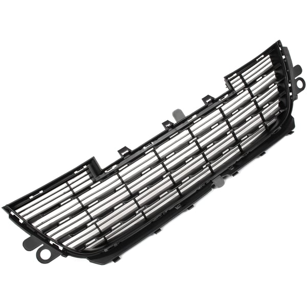 Peugeot 2008 2013- grill i främre stötfångaren mitten SVART