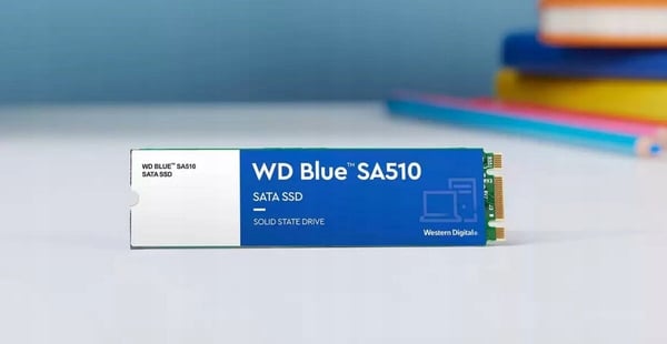 WD Blue SA510 1TB M.2 SATA 2280 SSD-disk (560/520 MB/s) WDS100T3B0B
