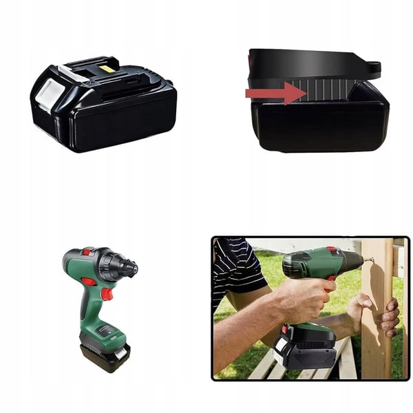 Makita 18V Bosch-akkuadapteri MT18BSC