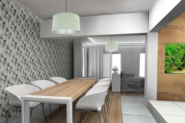 HÆNGELAMPE, LOFTKRONE, KROM, FLØJLSSKÆRM
