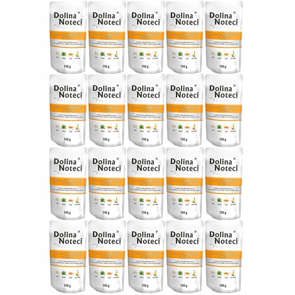 Dolina Noteci Premium rikas ankkaruokaa kurpitsalla 20x150g