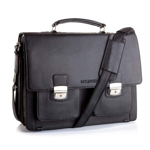 TBG-YM-200 musta miesten Oxford-laukku + todistus