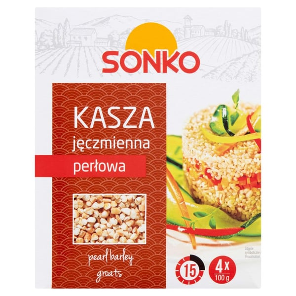 Sonko helmiohrajauhot 400 g (4 x 100 g) Sonko helmiohrajauhot 400 g (4 x 100 g)