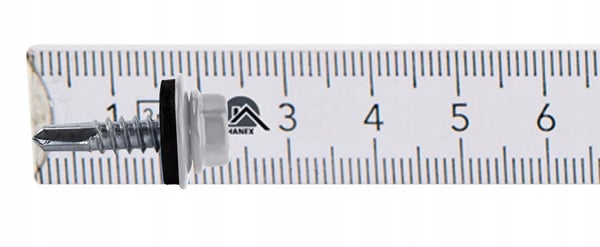Selvskærende skruer GT3 Z14 4,8x19mm RAL 9006