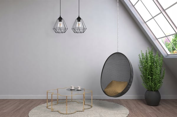 Lofthængelampe Diamond Loft Edison Retro