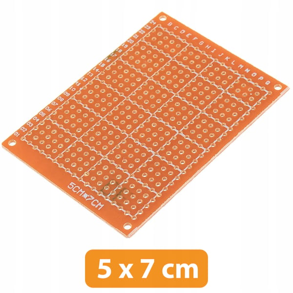 Yksipuolinen universaali prototyyppilevy 50 x 70 mm