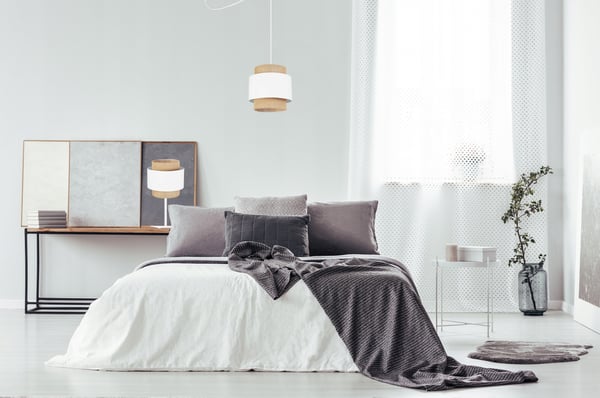 NATBORDLAMPE BOHO JUTA LAMPESKÆRM 20 CM