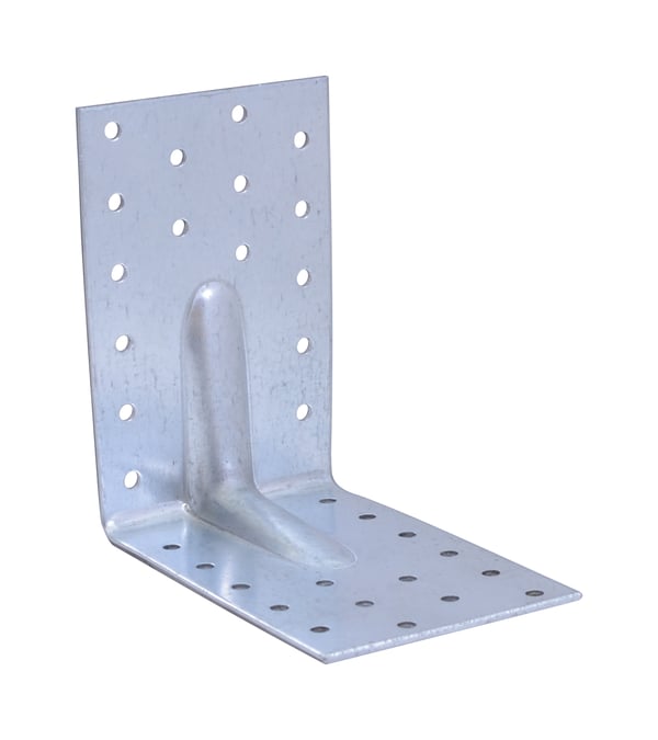 VAHVISTETTU RAKENNELIITIN 120*120*80*2.5MM - LB 120*120*8