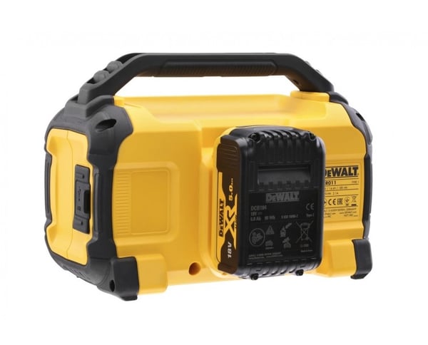 BLUETOOTH-HÖGTALARE FÖR BYGGNADEN XR 18V ​​0*AH - DW DCR011-QW