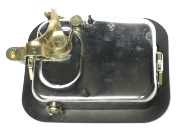 Jeep Wrangler 87-95 Ulko-ovenkahva Kromi etu vasen