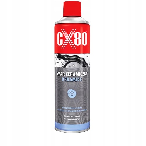 KERAMICX KERAMIIKKARASVA 500ML, KORKEAN LÄMPÖTILAN RUUVILLE - CX-889 KERAMICX KERAMIIKKARASVA 500ML, KORKEAN LÄMPÖTILAN RUUVILLE - CX-889