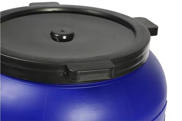 100L RUND PLASTIKTØNDE MED HÅN - SU-B-100L+KR