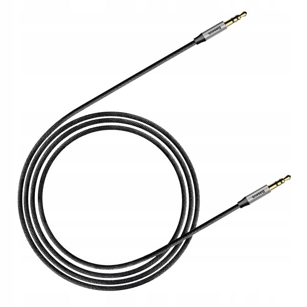 Baseus CAM30-BS1 100cm AUX lydkabel stik - jackstik 3,5 mm stereo