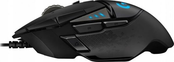 Logitech G502 HERO Optisk Gaming USB Kablet Mus Sort