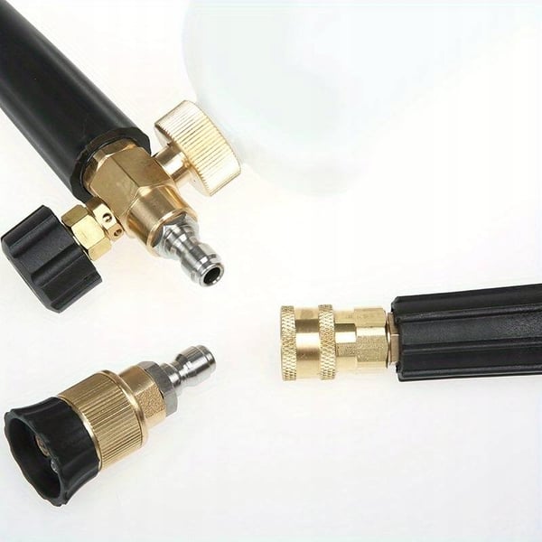 Adapter til montering af en 1/4" GZ-høvl på en 1/4" hurtigkobling