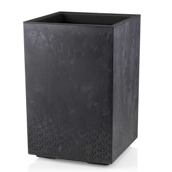 Betonique blomkruka svart betong H60x40 cm