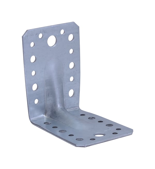 RAKENNUSLIITIN 90*90*65*2.0MM KOHOVALAISIMELLÄ - LB 90*90*6PL