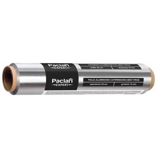 Paclan alumiinifolio 29cm x 60mb 15my 0.75kg 1kpl
