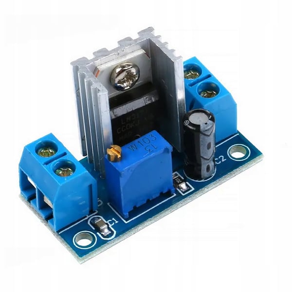 Justerbar stabilisator LM317 1,5A 37V