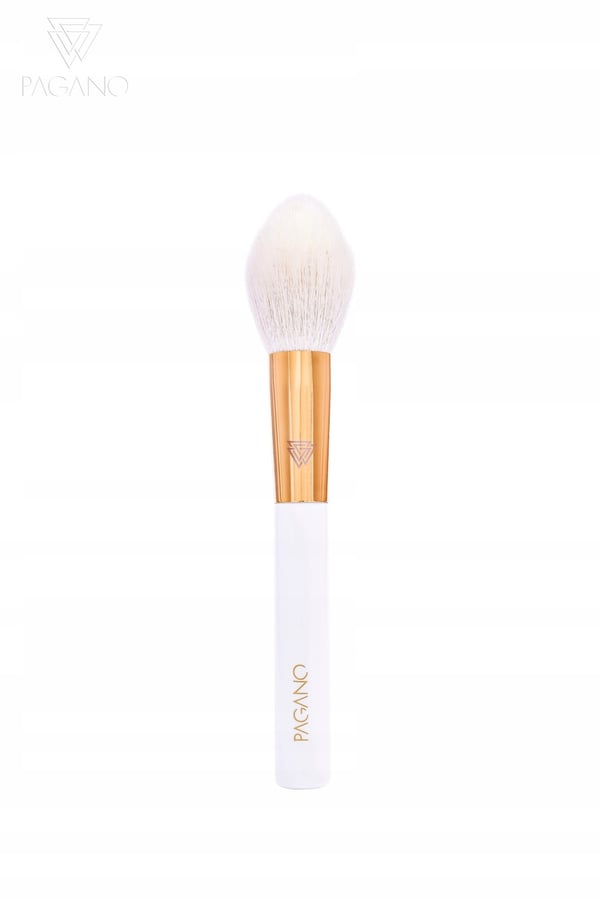 PAGANO Rouge pulverrouge og highlighter børste