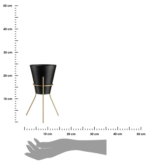 Modernt blomsterställ 24 cm LOFT