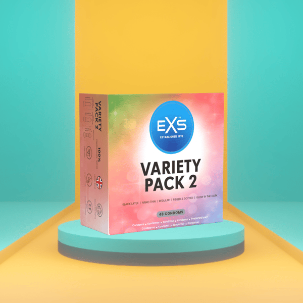 EXS Variety Pack 2 - 48 st kondomer blandpaket