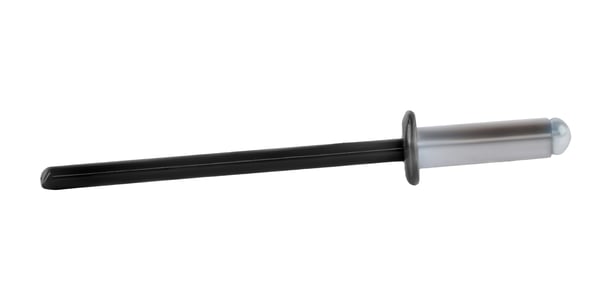 Alumiiniset avoimet niitit 4x12mm RAL 9005
