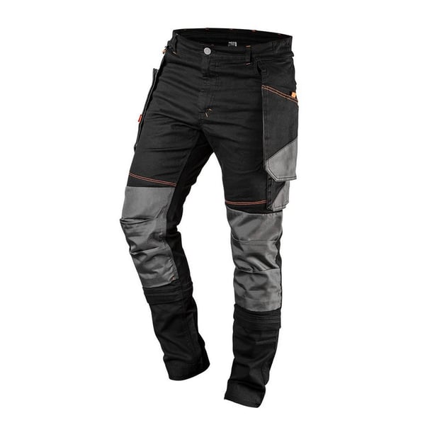 HD SLIM -TYÖHOUSUT IRROTETTAVILLA TASKULLA KOKO XL - T N81-239-XL