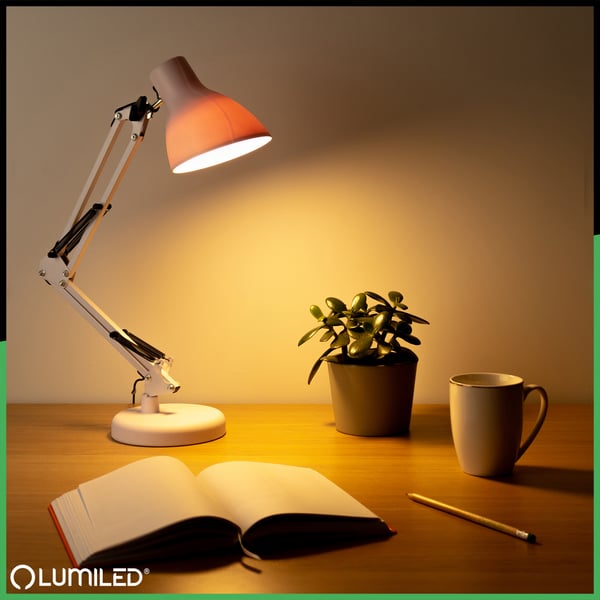 Pöytälamppu LED 7W CCT himmennettävä Marti valkoinen Lumiled