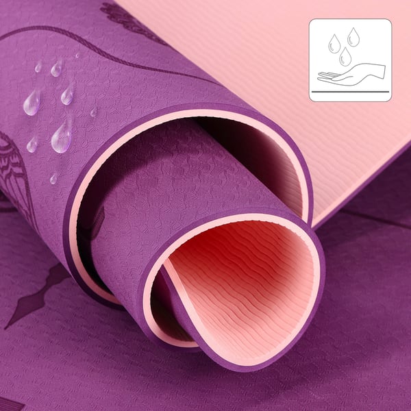 TPE-jooga-matto Violet YM10 HMS
