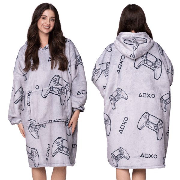 Peitto collegepaita Ylisuuri lämmin Paksu peitto collegepaita 2in1 XXL-pehmusteet Karvainen [KB-W29]