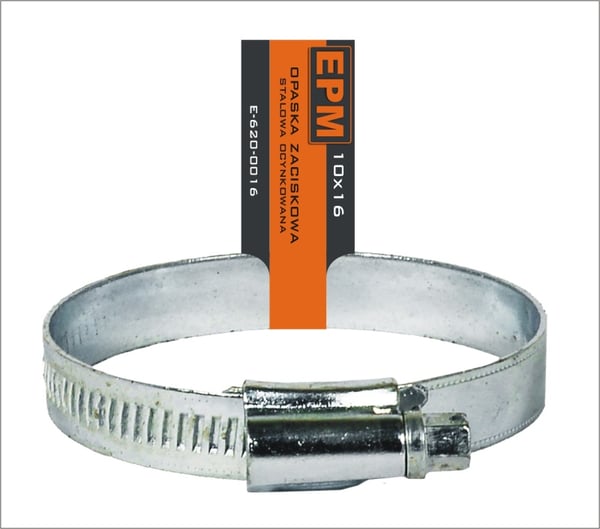 GALVANISERET KLEMMEBIND 90*110/12MM - 5,0 STK - E-620-0110
