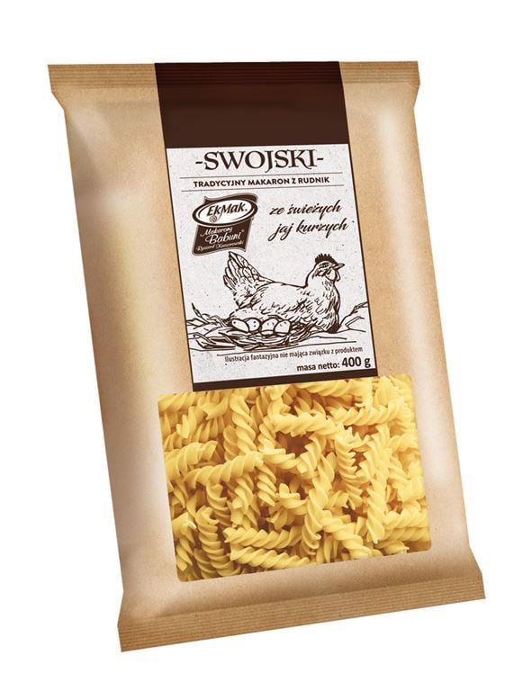 Ek-Mak Kotitekoinen spiraalipasta 400 g
