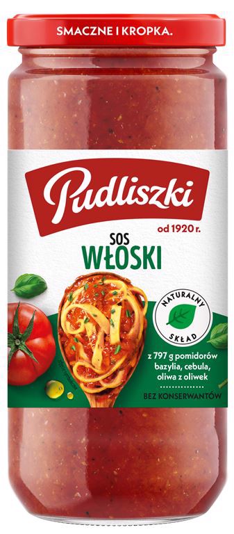 Pudliszki italialainen kastike 480 g