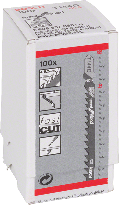 STIKSAVSBLAD T144D 100 STK. - B 2608637880