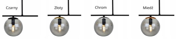 MODERNE HÆNGELAMPE MED GLASKUGLER LED-LYKRONE