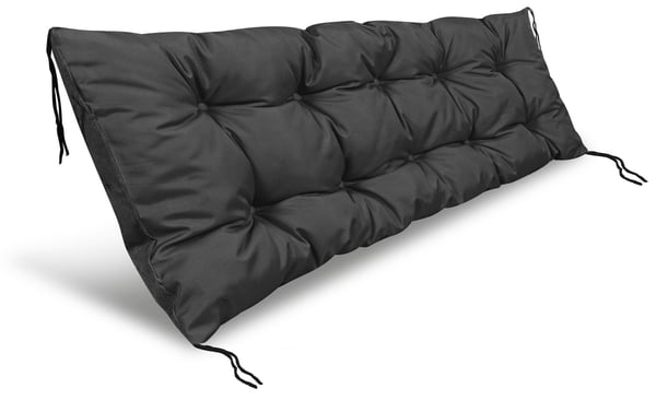 Havepude 120x40 cm vandtæt til pallebænk sort Havepude 120x40 cm vandtæt til pallebænk sort