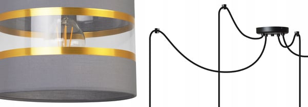 Loftshængende lampe lysekrone lampeskærm moderne
