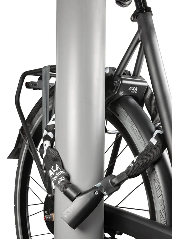 AXA Cykellås AXA Absolute Kæde Cykellås 90 cm / 8 mm
