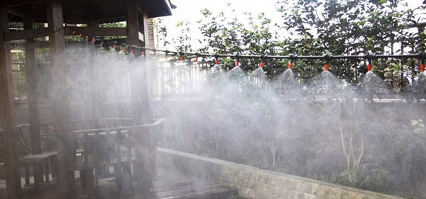 Puutarhan vesiverhosetti 20 m sumusprinkleri