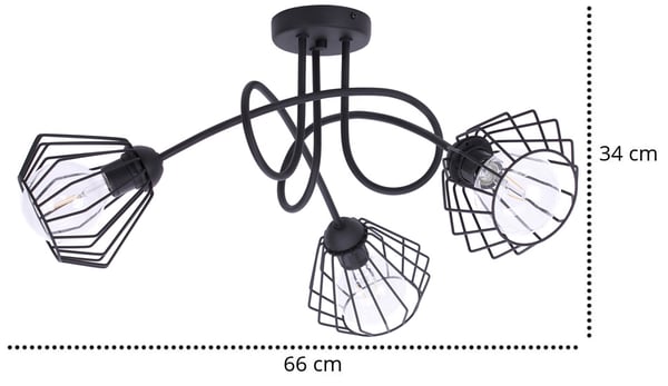 Moderni lankainen LED-riippuvalaisin Loft-kattoon