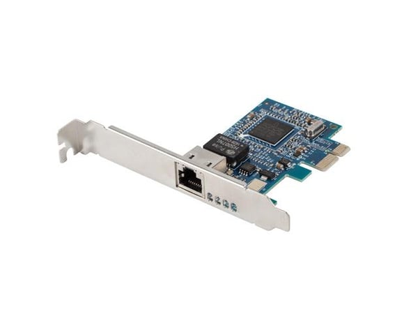 Lanberg 1Gb PCI-E 1x RJ45 RTL8111C nätverkskort + lågprofilfäste