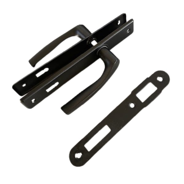 NATI GRINDHANDTAG, MÅLAD SVART, 90 MM, NYCKELLÅST - MP KL D9KFCZ